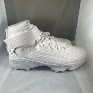 Nike Air Jordan Force Savage Pro 2 Football Cleats White CV1663-103 Size 15 NEW